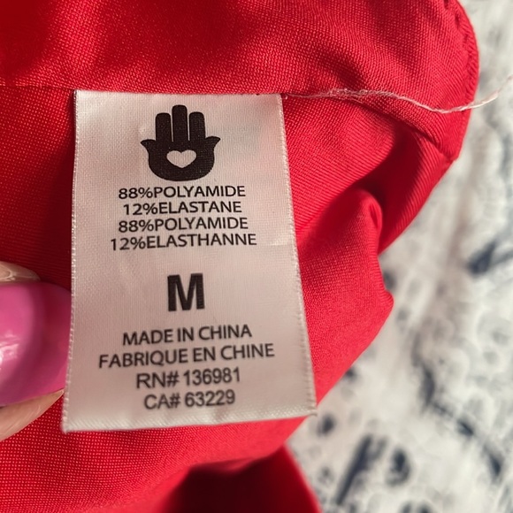 Spiritual Gangster Red Sport Bra - M - NWOT - Picture 4 of 4